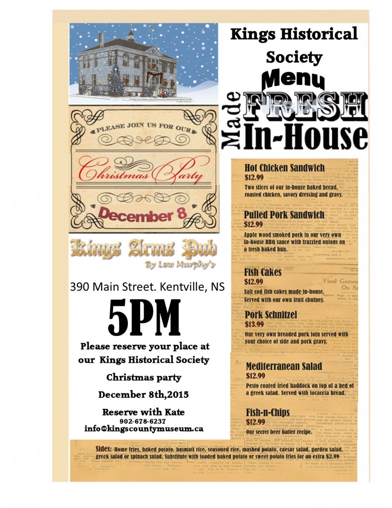 2015 Christmas Party poster